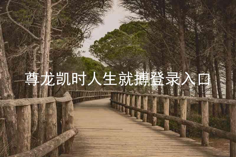 尊龙凯时人生就搏登录入口