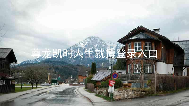 尊龙凯时人生就搏登录入口
